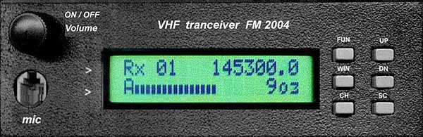 Любительская радиостанция FM-2004 на 144-146 МГц