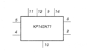 Conditional graphic designation K143KT1