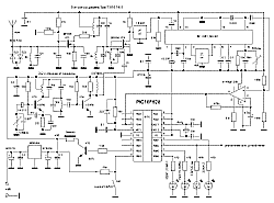 Рис.4 Принципиальная схема приемника - щелкните мышью для увеличения 