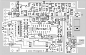 Рис. 7. Плата передатчика