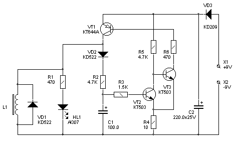  Прибор для локальной магнитотерапии