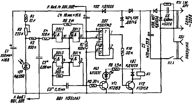  Лазерная указка в исполнительном устройстве 