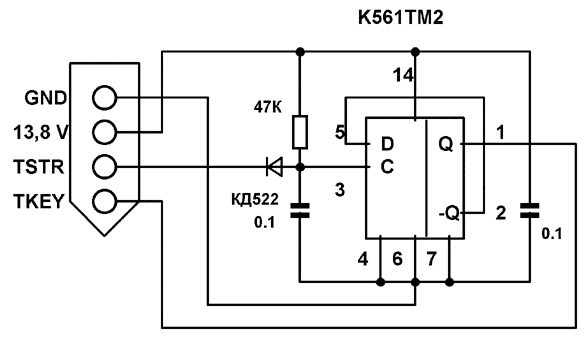 Простой симулятор тюнера для Icom-706.